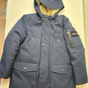 Bonpoint Navy Blue Kids Parka